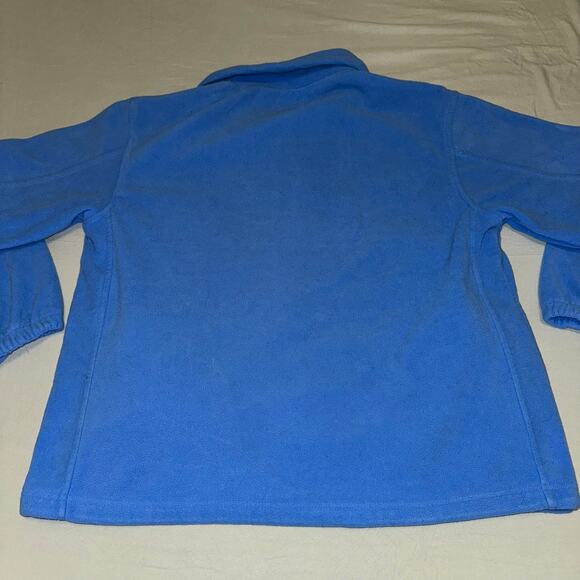 Kokopelli Fleece Jacket Blue Embroidered Birds Zip Up Men’s Size Large - Picture 8 of 11